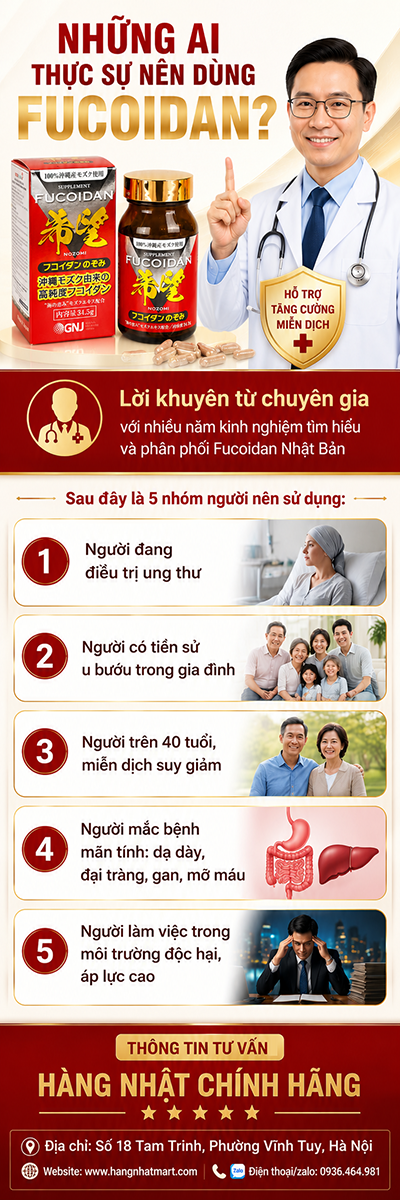Fucoidan Nozomi Nhật Bản Nhập Khẩu Chính Hãng. Hộp 60 viên
